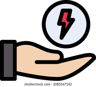 flash Vector illustration on a transparent background. Premium quality symbols. Stroke vector icon for concept and graphic design.