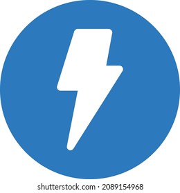 ilustración del vector flash en un fondo transparente. Símbolos de calidad premium. Icono vector glifos para concepto y diseño gráfico.
