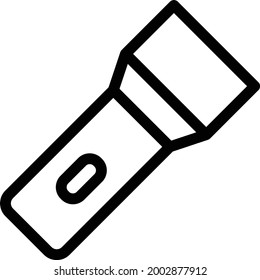 flash with white background. flash is a symbol of millitary.thin line icon.