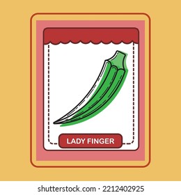 

FLASHCARD LADY FINGER is a vector cartoon, cute doodle with Flashcard Game. 
Suitable for designing t-shirts, merchandise, stickers, shop logos, etc. 