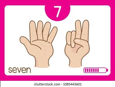 Flashcard number - 7
