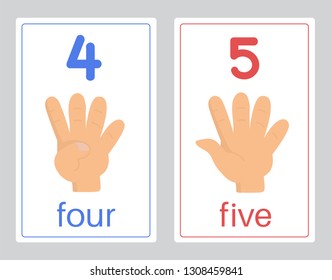 FlashCard Number for kid 4-5