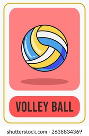Flashcard Volleyball Games for Kids