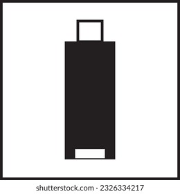 El icono negro de Flashdisk es un buen icono para usted