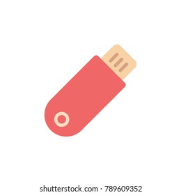 flashdisk icon flat