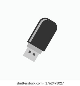 Flashdisk Icon. UI Symbol - Vector.