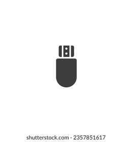 Flashdisk logo with blank background