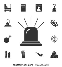 Flasher icon. Simple element illustration. Flasher symbol design from Crime collection set. Can be used for web and mobile on white background