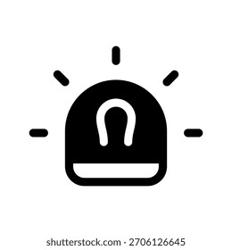 Flasher Icon Vector Symbol Design Illustration
