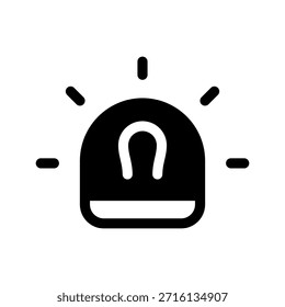 Flasher Icon Vector Symbol Design Illustration