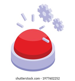 Flasher password protection icon. Isometric of Flasher password protection vector icon for web design isolated on white background