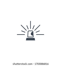 Flasher related vector glyph icon. Isolated on white background. Vector illustration.