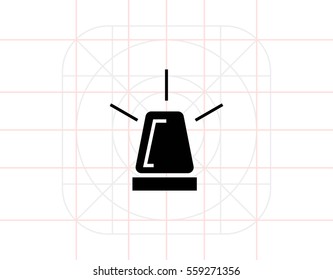 Flashing light icon