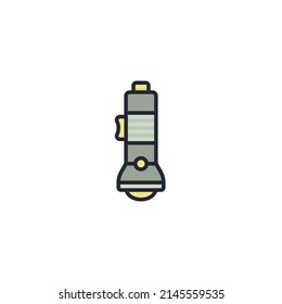 Flashlight - Color Icon Design