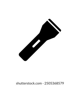 flashlight concept line icon. Simple element illustration. flashlight concept outline symbol design.