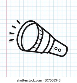 flashlight doodle