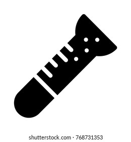  flashlight glyph icon