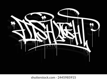 FLASHLIGHT graffiti tag style design