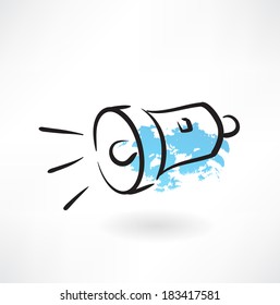 flashlight grunge icon