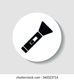 Flashlight icon.