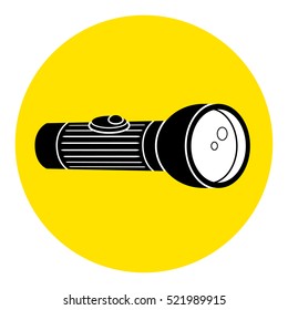 Flashlight icon.