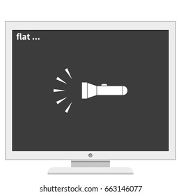 Flashlight icon.