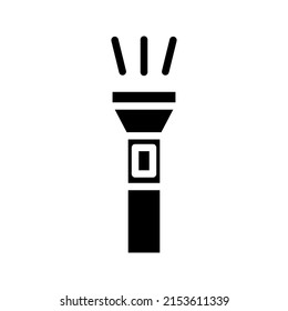  flashlight icon color editable on white background