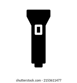  flashlight icon color editable on white background