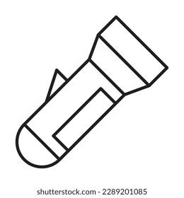 Flashlight Icon Design For Personal And Commercial Use