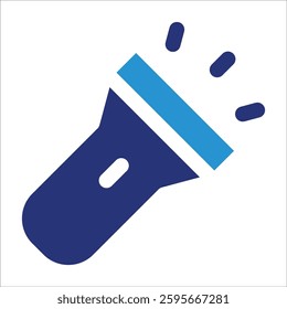 Flashlight Icon Element For Design