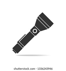 flashlight icon illustration isolated vector sign symbol - Vector