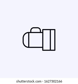 Flashlight icon isolated on white background