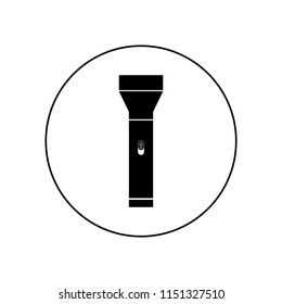 Flashlight icon, logo