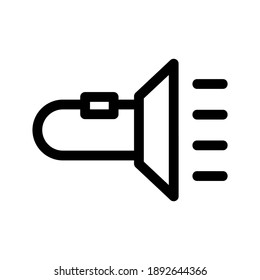 Flashlight icon or logo isolated sign symbol vector illustration - high quality black style vector icons
