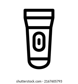 flashlight,  icon or logo isolated sign symbol vector illustration - high quality black style vector icons
