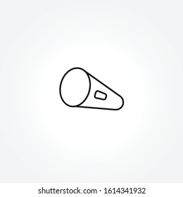Flashlight icon on white background