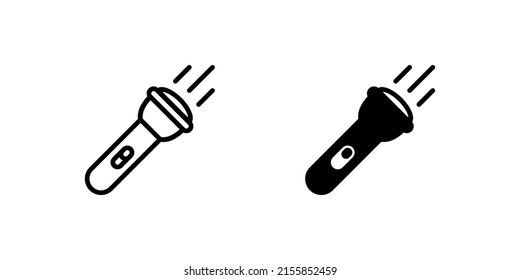 Leuchtsymbol. perfekt für Präsentationen, Symbole auf Websites und mobile Apps.