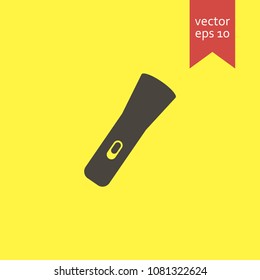 flashlight. flashlight icon. sign design. Vector EPS 10.