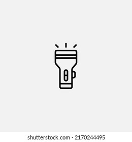 Flashlight icon sign vector,Symbol, logo illustration for web and mobile
