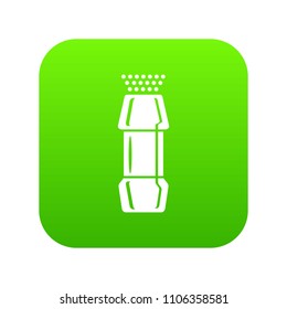 Flashlight icon. Simple illustration of flashlight vector icon for web
