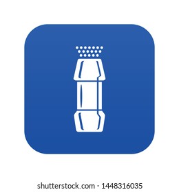 Flashlight icon. Simple illustration of flashlight vector icon for web