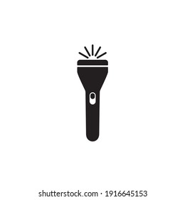 Flashlight icon symbol vector illustration