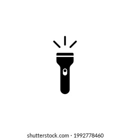Flashlight icon symbol vector illustration