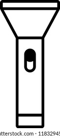 flashlight  icon vector