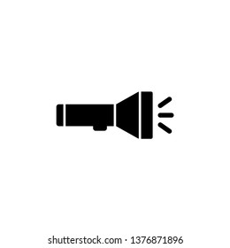 flashlight icon vector