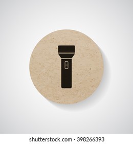 Flashlight icon - Vector