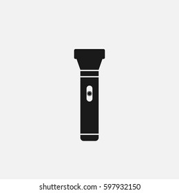 Flashlight icon Vector.