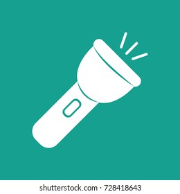 flashlight icon vector