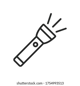 flashlight icon vector design illustration