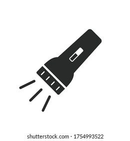 
flashlight icon vector design illustration